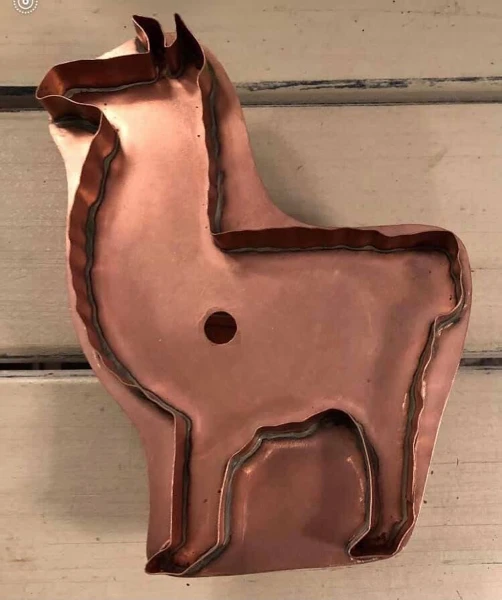 Drama Llama Copper Cookie Cutter