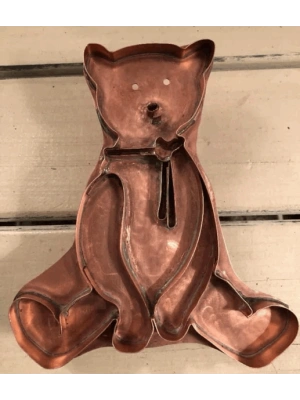 Friends-Series-Bear-Necktie-Copper-Cookie-Cutter