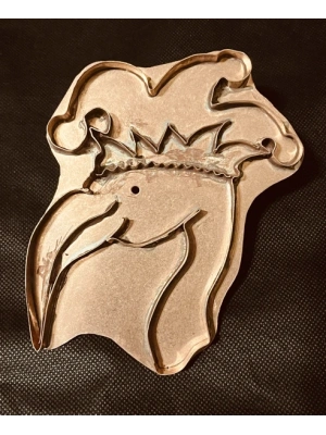 mardi-gras-flamingo-copper-cookie-cutter