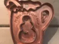 bonneville north pole cocoa shop copper cookie cutter