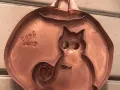 bonneville village cats meow cottage copper cookie cutter