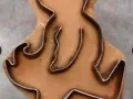 little marching duck copper cookie cutter 