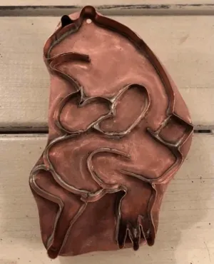 friends series bully frog copper cookie cutter