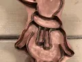 friends series bunny scarf copper cookie cutter