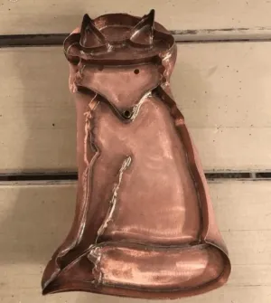 friends series fox hat copper cookie cutter