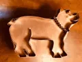 friends series miss piggy pearl copper cookie cutter