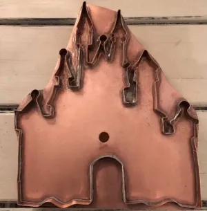 gianormous house of mouse castle copper cookie cutter