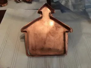 giant cape cod copperworks schoolhouse copper cookie cutter