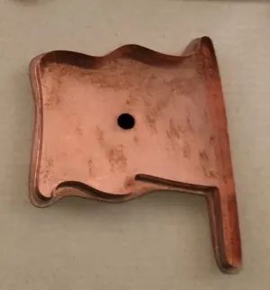 giant flag copper cookie cutter