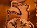 giant reindeer copper cookie cutter