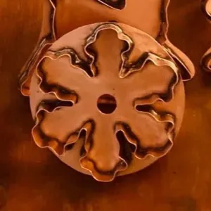 giant snowflake copper cookie cutter giant snowflake copper cookie cutter