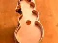 giant snowman copper cookie cutter