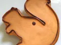 giant squirrel copper cookie cutter