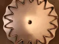 giant sunflower copper cookie cutter