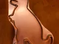 giant t rex copper cookie cutter