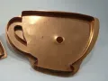 giant tea cup copper cookie cutter