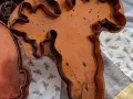 giant williams and sonoma carrot copper cookie cutter