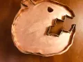 halloween angry pumpkin copper cookie cutter