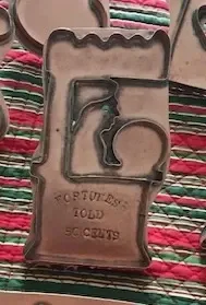 halloween fortune teller copper cookie cutter