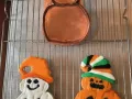 halloween pumpkin man copper cookie cutter