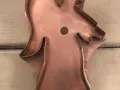angel gabriel copper cookie cutter