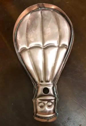 giant hot air balloon copper cookie cutter