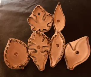 martha leaf set copper cookie cutters